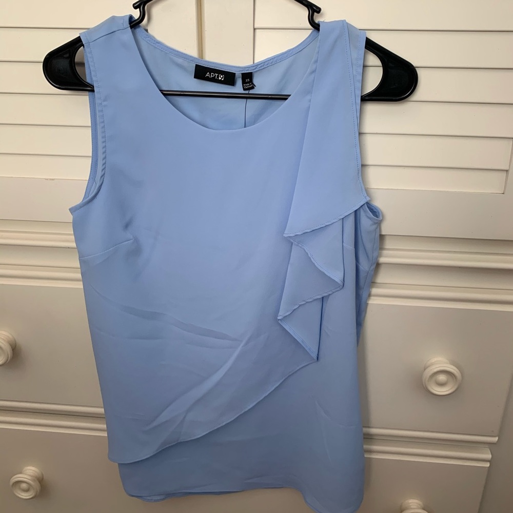 Apt 9 ruffle tank top blouse